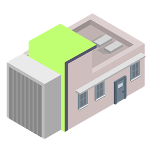 3d isotope image of a factory
